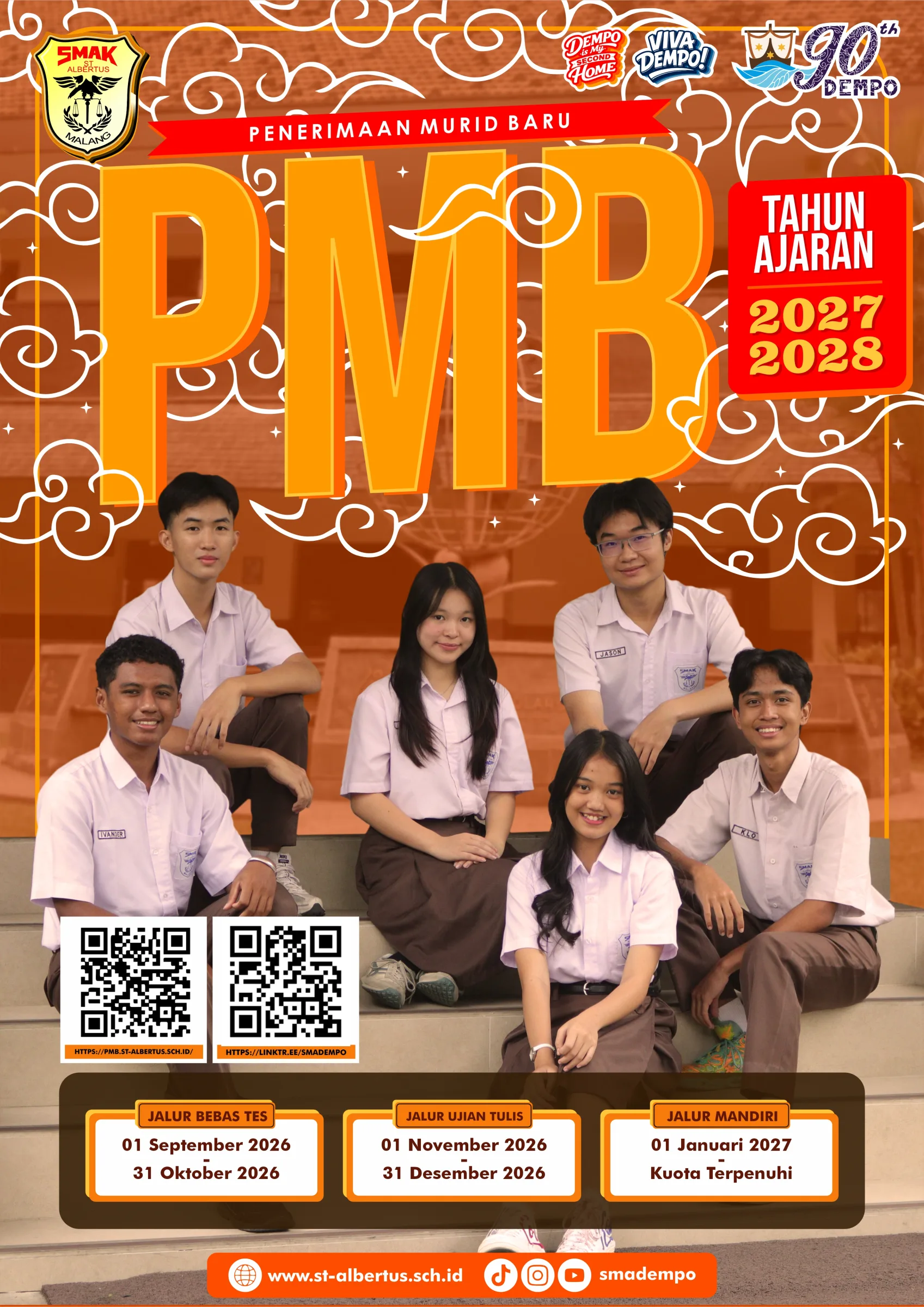 Poster penerimaan murid baru